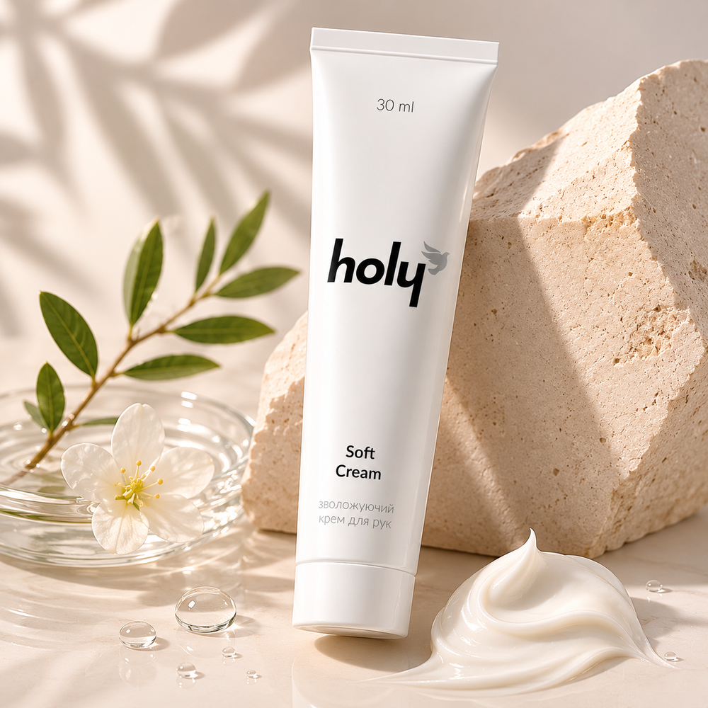 Зволожуючий крем для рук - holy soft cream, 30 ml HL015 фото